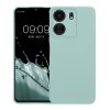 Pouzdro Kwmobile pro Xiaomi Poco C65/Redmi 13C, světle zelené, silikonové, KWM000020KN005C