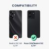 Pouzdro Kwmobile pro Xiaomi Poco C65/Redmi 13C, světle zelené, silikonové, KWM000020KN005C