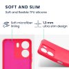 Pouzdro Kwmobile pro Xiaomi Poco C65/Redmi 13C, růžové, silikonové, KWM000020KN006C