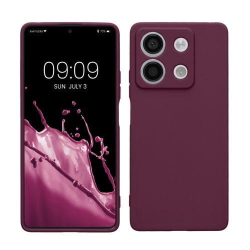 Pouzdro Kwmobile pro Xiaomi Redmi Note 13, fialové, silikonové, KWM000020LK005C