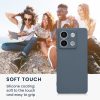 Pouzdro Kwmobile pro Xiaomi Redmi Note 13, tmavě zelené, silikonové, KWM000020LK006C