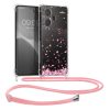 Pouzdro Kwmobile se šňůrkou pro Xiaomi Redmi Note 13 Pro Plus 5G, vícebarevné, silikonové, KWM000020OG001C