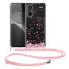 Pouzdro Kwmobile se šňůrkou pro Xiaomi Redmi Note 13 Pro Plus 5G, vícebarevné, silikonové, KWM000020OG001C