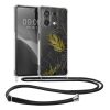 Pouzdro Kwmobile se šňůrkou na krk pro Xiaomi Redmi Note 13, vícebarevné, silikonové, KWM000020OI002C