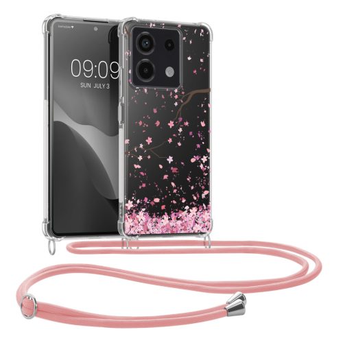 Pouzdro Kwmobile se šňůrkou pro Xiaomi Redmi Note 13, vícebarevné, silikonové, KWM000020OJ001C