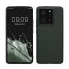 Pouzdro Kwmobile pro Xiaomi 13T/13T Pro, tmavě zelené, silikonové, KWM000020IV007C