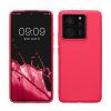 Pouzdro Kwmobile pro Xiaomi 13T/13T Pro, růžové, silikonové, KWM000020IV009C