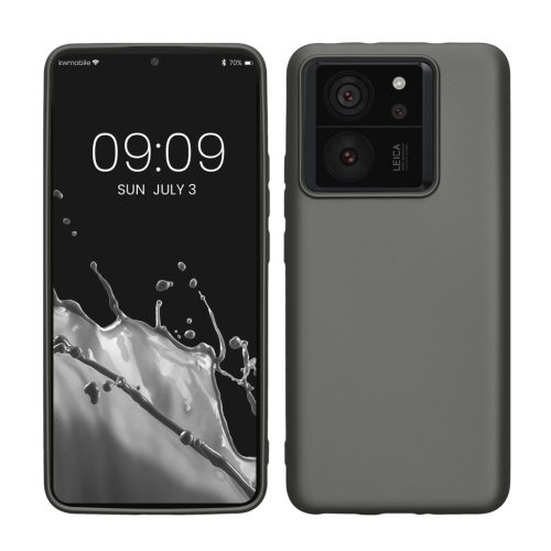 Pouzdro Kwmobile pro Xiaomi 13T/13T Pro, šedé, silikonové, KWM000020IW005C