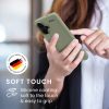 Pouzdro Kwmobile pro Xiaomi Redmi Note 13 Pro Plus 5G, světle zelené, silikonové, KWM000020KH009C