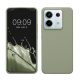 Pouzdro Kwmobile pro Xiaomi Redmi Note 13 Pro 5G, světle zelené, silikonové, KWM000020LF007C