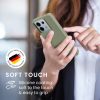 Pouzdro Kwmobile pro Xiaomi Redmi Note 13 Pro 5G, světle zelené, silikonové, KWM000020LF007C