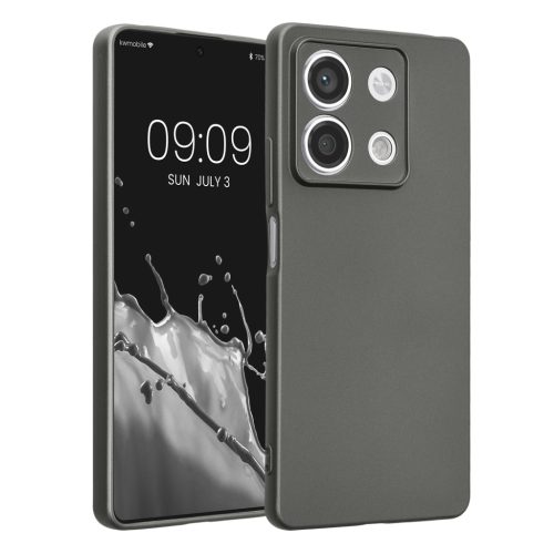 Pouzdro Kwmobile pro Xiaomi Redmi Note 13, šedé, silikonové, KWM000020LL005C