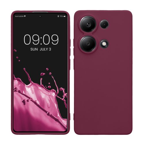 Pouzdro Kwmobile pro Xiaomi Redmi Note 13 Pro, fialové, silikonové, KWM000020LY006C