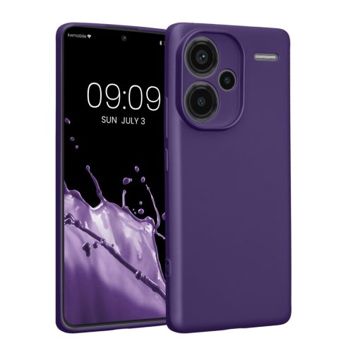 Pouzdro Kwmobile pro Xiaomi Redmi Note 13 Pro Plus 5G, modré, silikonové, KWM000020OL002C