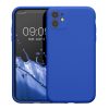 Silikonový kryt Kwmobile pro Apple iPhone 11, modrý, KWM000016XQ013C
