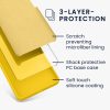 Pouzdro Kwmobile pro Xiaomi Redmi Note 13 Pro Plus 5G, žluté, silikonové, KWM000020KH011C
