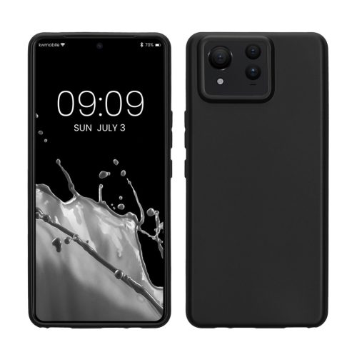 Silikonový kryt Kwmobile pro Asus Zenfone 11 Ultra, černý, KWM000022SC001C