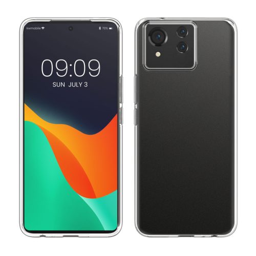Pouzdro Kwmobile pro Asus Zenfone 11 Ultra, průhledné, silikonové, KWM000022SD001C