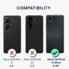 Pouzdro Kwmobile pro Asus Zenfone 11 Ultra, průhledné, silikonové, KWM000022SD001C