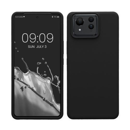 Pouzdro Kwmobile pro Asus Zenfone 11 Ultra, černé, silikonové, KWM000022SF001C