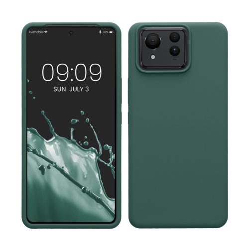 Pouzdro Kwmobile pro Asus Zenfone 11 Ultra, zelené, silikonové, KWM000022SF004C
