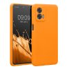 Pouzdro Kwmobile pro Motorola Moto G73, oranžové, silikonové, KWM000018HA006C