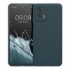 Pouzdro Kwmobile pro Motorola Moto G73, tmavě zelené, silikonové, KWM000018HA008C