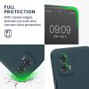 Pouzdro Kwmobile pro Motorola Moto G73, tmavě zelené, silikonové, KWM000018HA008C