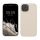 Pouzdro Kwmobile pro Apple iPhone 15, krémové, silikonové, KWM000020CA009C