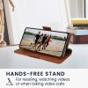 Pouzdro Kwmobile pro Samsung Galaxy A53 5G, světle růžová/hnědá, textilní/silikonové, KWM000021SA001C
