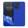 Pouzdro Kwmobile pro Motorola Moto G84, modré, silikonové, KWM000022NO009C