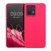 Pouzdro Kwmobile pro Motorola Moto G84, růžové, silikonové, KWM000022NO010C