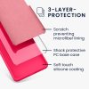 Pouzdro Kwmobile pro Motorola Moto G84, růžové, silikonové, KWM000022NO010C