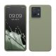 Pouzdro Kwmobile pro Motorola Moto G84, světle zelené, silikonové, KWM000022NO011C
