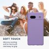 Pouzdro Kwmobile pro Google Pixel 7a, fialové, silikonové, KWM000019YF032C
