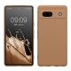 Pouzdro Kwmobile pro Google Pixel 7a, krémové, silikonové, KWM000019YF033C