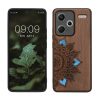 Pouzdro Kwmobile pro Xiaomi Redmi Note 13 Pro Plus 5G, hnědé, dřevo/silikon, KWM000020KL005C