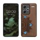 Pouzdro Kwmobile pro Xiaomi Redmi Note 13 Pro Plus 5G, hnědé, dřevo/silikon, KWM000020KL005C