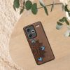 Pouzdro Kwmobile pro Xiaomi Redmi Note 13 Pro Plus 5G, hnědé, dřevo/silikon, KWM000020KL005C