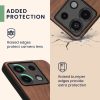 Pouzdro Kwmobile pro Xiaomi Redmi Note 13 Pro 5G, hnědé, dřevo/silikon, KWM000020MN003C