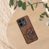 Pouzdro Kwmobile pro Xiaomi Redmi Note 13 Pro 5G, hnědé, dřevo/silikon, KWM000020MN003C