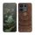 Pouzdro Kwmobile pro Xiaomi Redmi Note 13 Pro 5G, hnědé, dřevo/silikon, KWM000020MN005C