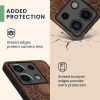 Pouzdro Kwmobile pro Xiaomi Redmi Note 13 Pro 5G, hnědé, dřevo/silikon, KWM000020MN005C