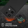 Pouzdro Kwmobile se šňůrkou na krk pro Xiaomi Redmi Note 13 Pro 5G, černé, silikonové, KWM000020NG003C