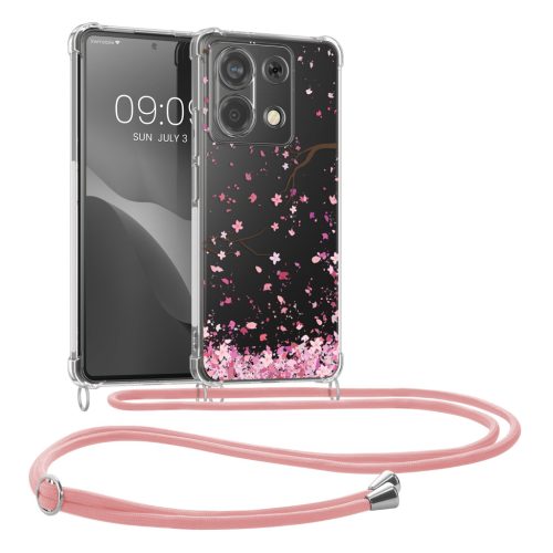 Pouzdro Kwmobile se šňůrkou na krk pro Xiaomi Redmi Note 13 Pro 5G, vícebarevné, silikonové, KWM000020OO001C