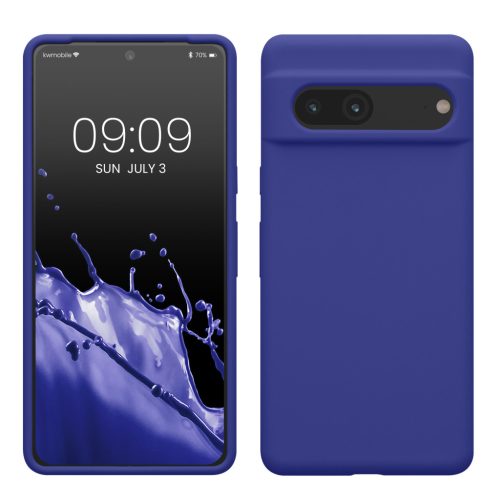 Pouzdro Kwmobile pro Google Pixel 7, modré, silikonové, KWM0000171I054C