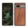 Pouzdro Kwmobile pro Google Pixel 7a, hnědé, dřevo/silikon, KWM000019YJ004C