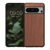 Pouzdro Kwmobile pro Google Pixel 8 Pro, hnědé, dřevo/silikon, KWM0000208Y004C