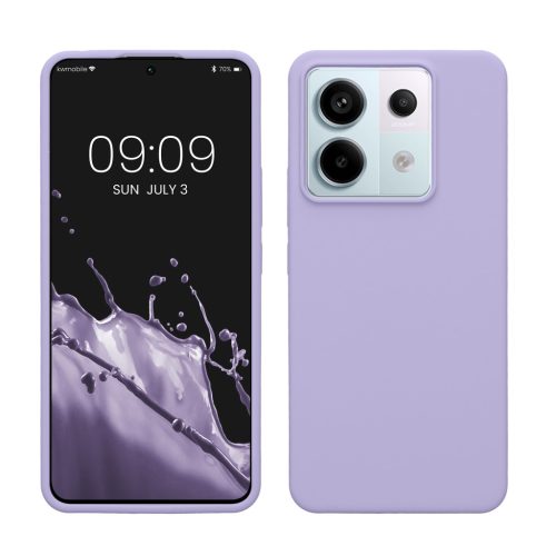 Pouzdro Kwmobile pro Xiaomi Redmi Note 13 Pro 5G, modré, silikonové, KWM000020LF011C