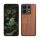 Pouzdro Kwmobile pro Xiaomi Redmi Note 13 Pro 5G, hnědé, dřevo/silikon, KWM000020LJ004C